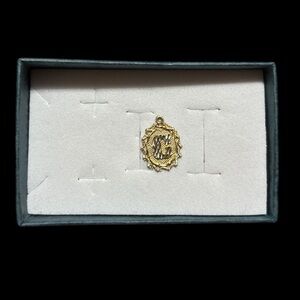 14k Gold Initial 'C’ Pendant Charm